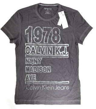 Calvin Klein Jeans T-SHIRT KOSZULKA 1978 NEW YORK