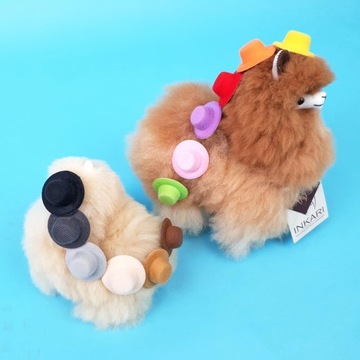 Inkari Alpaca средний талисман Песчаник не только для детей 100% шерсть