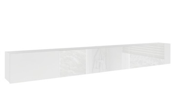 Комплект подвесного шкафа 240 (2х120см), белый глянец