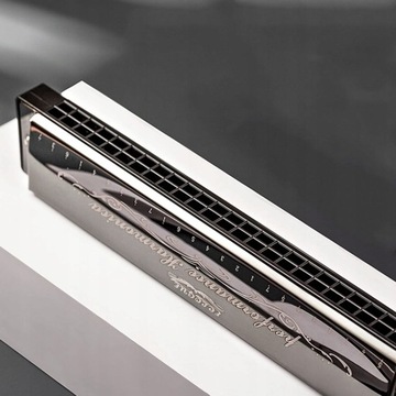 Губная гармошка тремоло, клавиша C, 24 отверстия, профессиональная