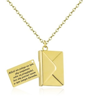 ОЖЕРЕЛЬЕ Золотая БУКВА для мамы сестры с ГРАВИРОВКОЙ