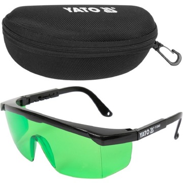 Зеленые очки для работы с лазерным поликарбонатом ято