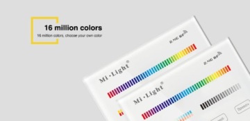 КОНТРОЛЛЕР СВЕТОДИОДНОЙ НАСТЕННОЙ ПАНЕЛИ RGB-CCT MILIGHT T4