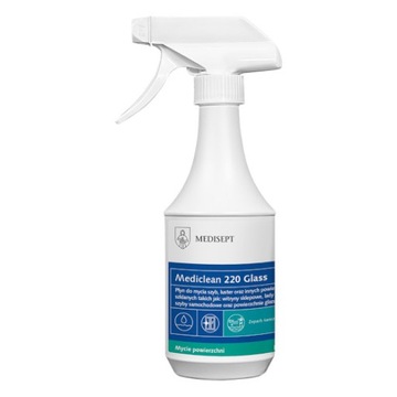 Mediclean 220 Glass 500ml Preparat do mycia szyb