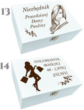 PREZENT NIEZBĘDNIK na 18 20 30 40 URODZINY pudełko