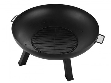 PALENISKO OGRODOWE OGNISKO GRILL DUŻE MISA STAL