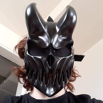 Halloween Slaughter To Prevail Mask with Movable M