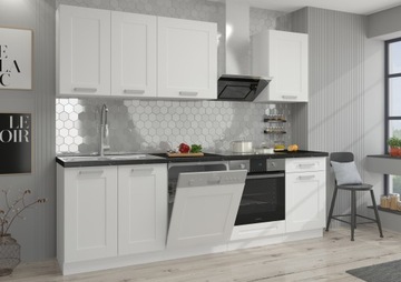 Кухонный шкаф 80 верхняя высота. Серый / Ремесленный