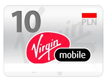 Пополнение счета Virgin Mobile на 10 злотых