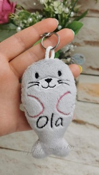 FOKA, BRELOK z imieniem HANDMADE