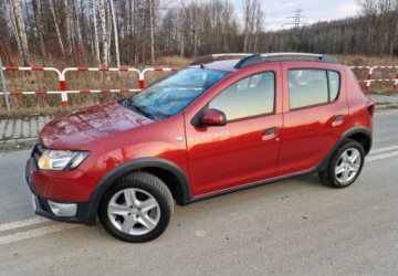 Dacia Sandero II Hatchback 5d TCe  90KM 2014 Dacia Sandero Stepway 90KM 1wlasciciel Alu Czujniki Parkowania Zarejestro, zdjęcie 2