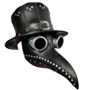 НАБОР НАБОР МАСОК ДЛЯ ХЭЛЛОУИНА OUTFIT DISPOSIGUUE PLAGUE DOCTOR PUBLIC CAPEA 164 170