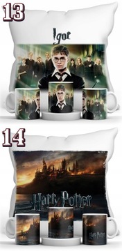 ГАРРИ ПОТТЕР КРУЖКА + ПОДУШКА + НАБОР ИМЕНИ