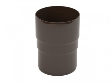 Złączka rury spust. 110mm BRĄZ RAL8019