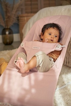 BABYBJORN BLISS Petal Quilt шезлонг пыльно-розовый
