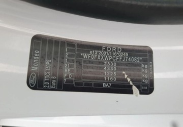 Ford Mondeo V Kombi 2.0 TDCi 150KM 2015 Ford Mondeo Serwis LED GetHelp Serwis 2.0 Diesel 150KM, zdjęcie 30