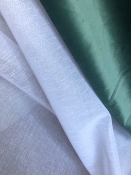 Батистовая штора FROST LINEN WHITE290 x 300 FROG TUNNEL