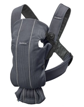 BabyBjörn Nosidełko Mini 3D Mesh Anthracite