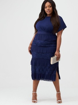 1N 13 КРУЖЕВНОЕ ПЛАТЬЕ-КАРАНДАШ LITTLE MISTRES 48