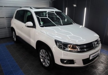 Volkswagen Tiguan I SUV Facelifting 1.4 TSI BlueMotion 160KM 2012 Volkswagen Tiguan Tiguan_Panoramiczny dach_Alufelgi17_Podgrzewane fotele, zdjęcie 33
