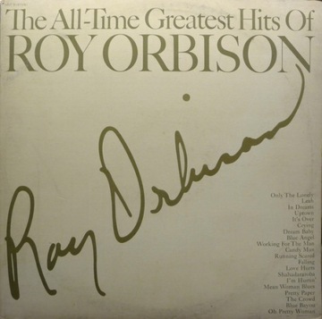 Roy Orbison The All-Time Greatest Hits Of Winyl