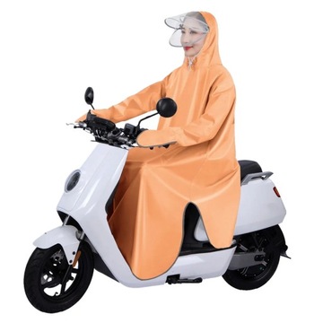 Плащ с рукавами для защиты от ливня, цельный для езды на все тело для взрослых,