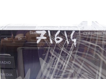 РАДИО НАВИ НАВИГАЦИЯ COLUMBUS SKODA SUPERB II 3T