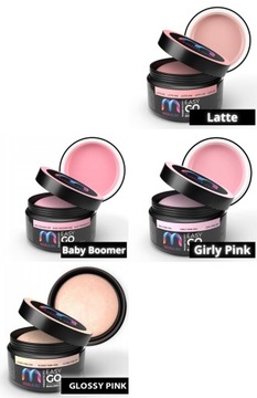 Набор для наращивания ногтей, 3 формы гелевых кистей MaluLac для наращивания