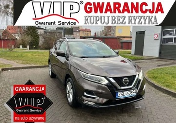 Nissan Qashqai II Crossover Facelifting 1.7 dCi 150KM 2019 Nissan Qashqai Swiezo sprowadzony Ubezpieczony Zarejestrowany 1.7