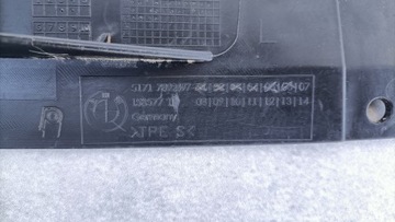 BMW 3 E90 E91 M-PAKET LEVÝ TĚSNĚNÍ LIŠTA NÁRAZNÍKU PŘEDNÍ K57/309
