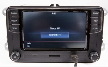 Магнитола VW RCD330 360 AndroidAuto CARPLAY MirrorLink
