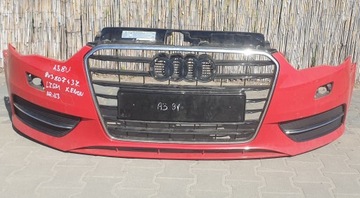 Zderzaki Przedni Audi A3 8V3 GRILL KOMPLETNY KRATK