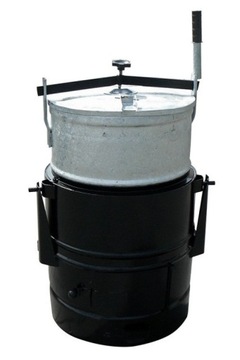 PARNIK Z SZAMOTEM OCYNKOWANY 100 L UN