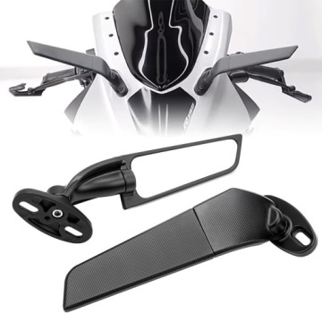 УНИВЕРСАЛЬНЫЕ ЗЕРКАЛА ЗАДНЕГО ВИДА ДЛЯ МОТОЦИКЛОВ, СМЕННЫЕ БОКОВЫЕ ЗЕРКАЛА ЧЕРНОГО ЦВЕТА
