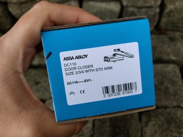 ДВЕРНОЙ ДОВОДЧИК ASSA ABLOY DC110 EV1 СЕРЕБРЯНЫЙ