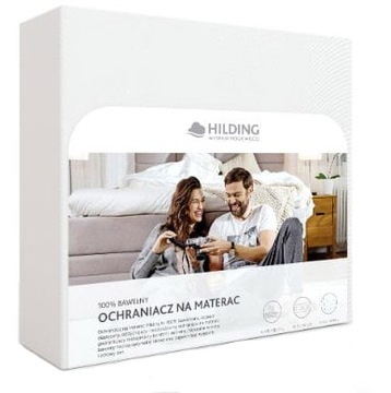 Ochraniacz na materac HILDING bawełniany 200x210