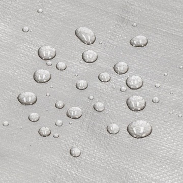 КРЕЗЕНТ 4x6м СЕРЫЙ УСИЛЕННЫЙ 210G ПРОЧНОЕ ПОКРЫТИЕ ТОЛЩАЯ ПЛАСТИНА