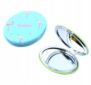 FLAMING LUSTERKO KOSMETYCZNE KIESZONKOWE PREZENT ZESTAW 12SZT