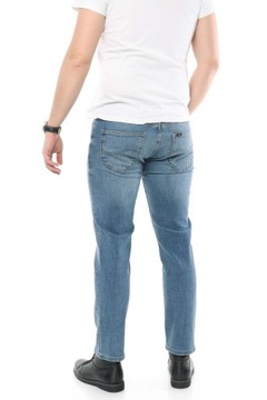 LEE STRAIGHT FIT spodnie performance jeans W36 L32