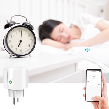 ИНТЕЛЛЕКТУАЛЬНАЯ WiFi РОЗЕТКА SMART TUYA ВАТТМЕТР ПРОГРАММАТОР ТАЙМЕР