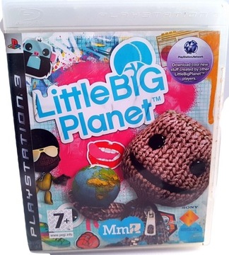 PS3 LITTLE BIG PLANET PIERWSZA CZĘŚĆ PS3 dlaDZIECI
