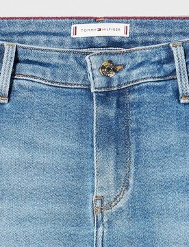 Damskie jeansy Tommy Hilfiger TH Flex Como Skinny Stretch, niebies32W / 30L