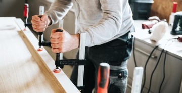 ВИНТОВОЙ ЗАЖИМ ДЛЯ ПЛОТНОСТИ 150x50MM ЗАЖИМ ТИПА F