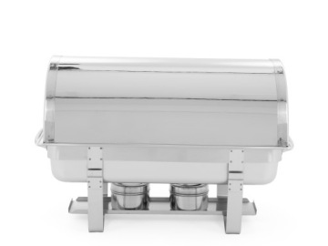 НАГРЕВАТЕЛЬ GN 1/2 ДЛЯ ГАСТРОНОМИЧЕСКИХ БЛЮД 2X4 Л РОЛЛ-ТОП INOX PRESTON