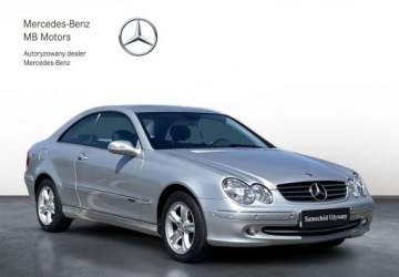 Mercedes CLK W209 Coupe C209 2.6 V6 (240) 170KM 2002 Mercedes-Benz CLK Avantgarde Skora Webasto Czujniki Android Pamiec Foteli, zdjęcie 6