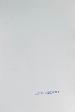 АЛИЦИЯ СЕДЗИНЬСКА Фотоколлекционер Зофья Насеровская?