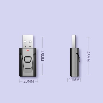 Аудиопередатчик и приемник Bluetooth 5.0 для