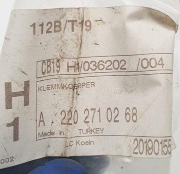 DRŽÁK DRŽÁKY VANA OLEJ MERCEDES W220