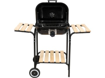 ГРИЛЬ САДОВЫЙ ГРИЛЬ С КРЫШКОЙ И КОЛЕСАМИ BBQ 40X45CM