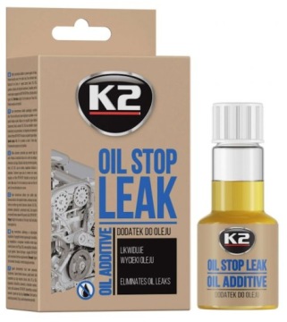 K2 STOP LEAK OIL 50 ML снижает расход масла